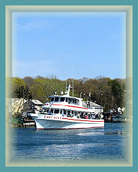 Charter a boat, walk the marinas or dine on fresh area seafood